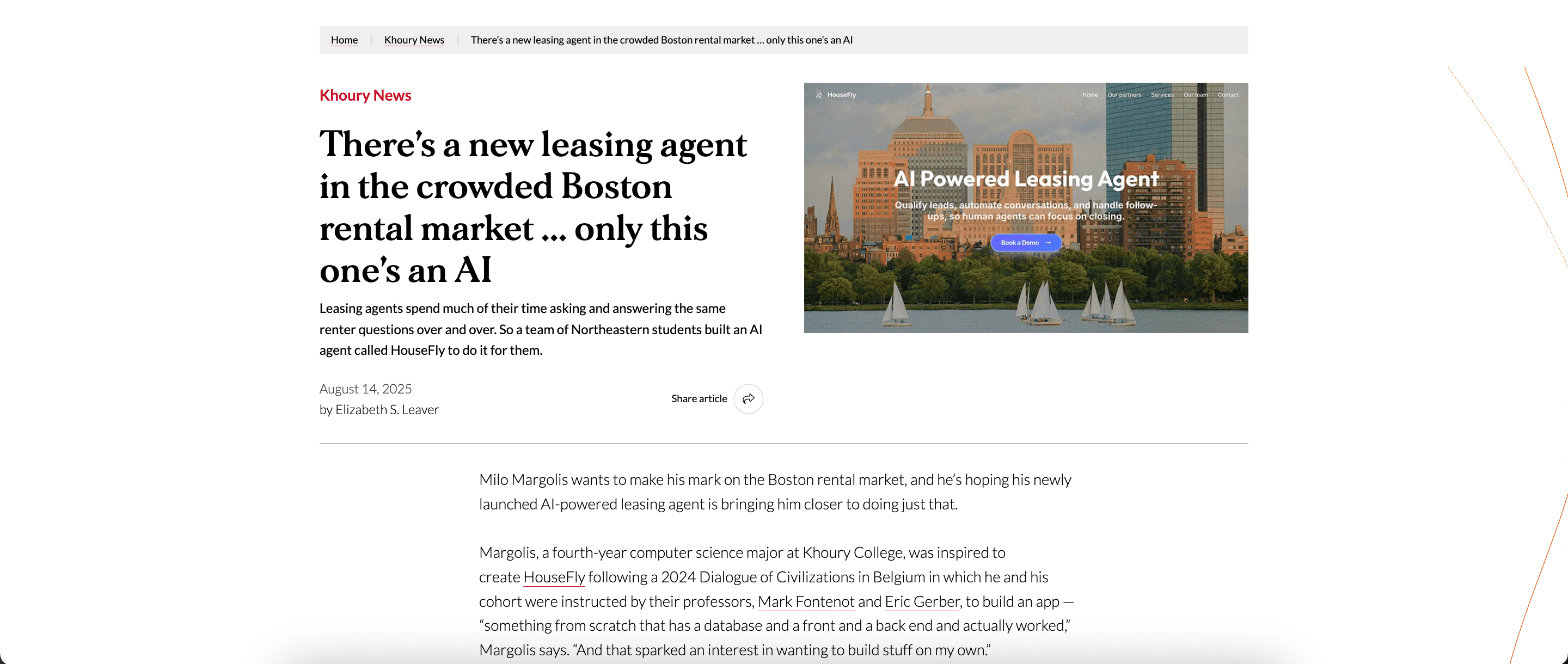 Recognition and University Features